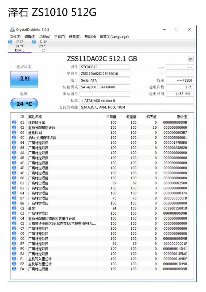 SATA2.5寸消费级SSD，泽石ZS1010系列固态硬盘测评