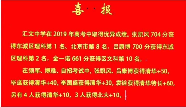 浅谈北京城六区的低调牛校高中