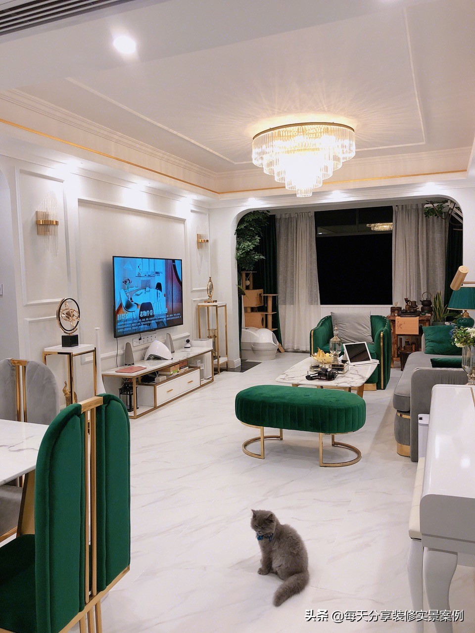 参观姐姐新房,参观表姐2000万豪宅