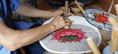 临江油纸扇传统制作技艺,非遗蒲扇制作