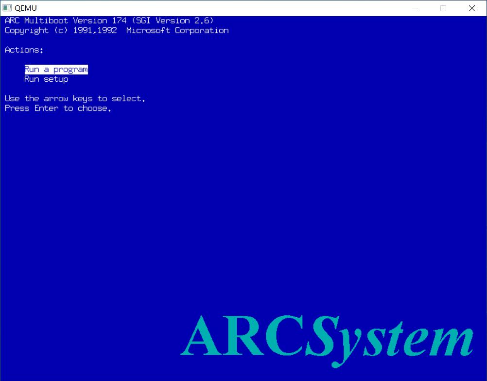 QEMU安装WINDOWSNT4.0MIPS版本