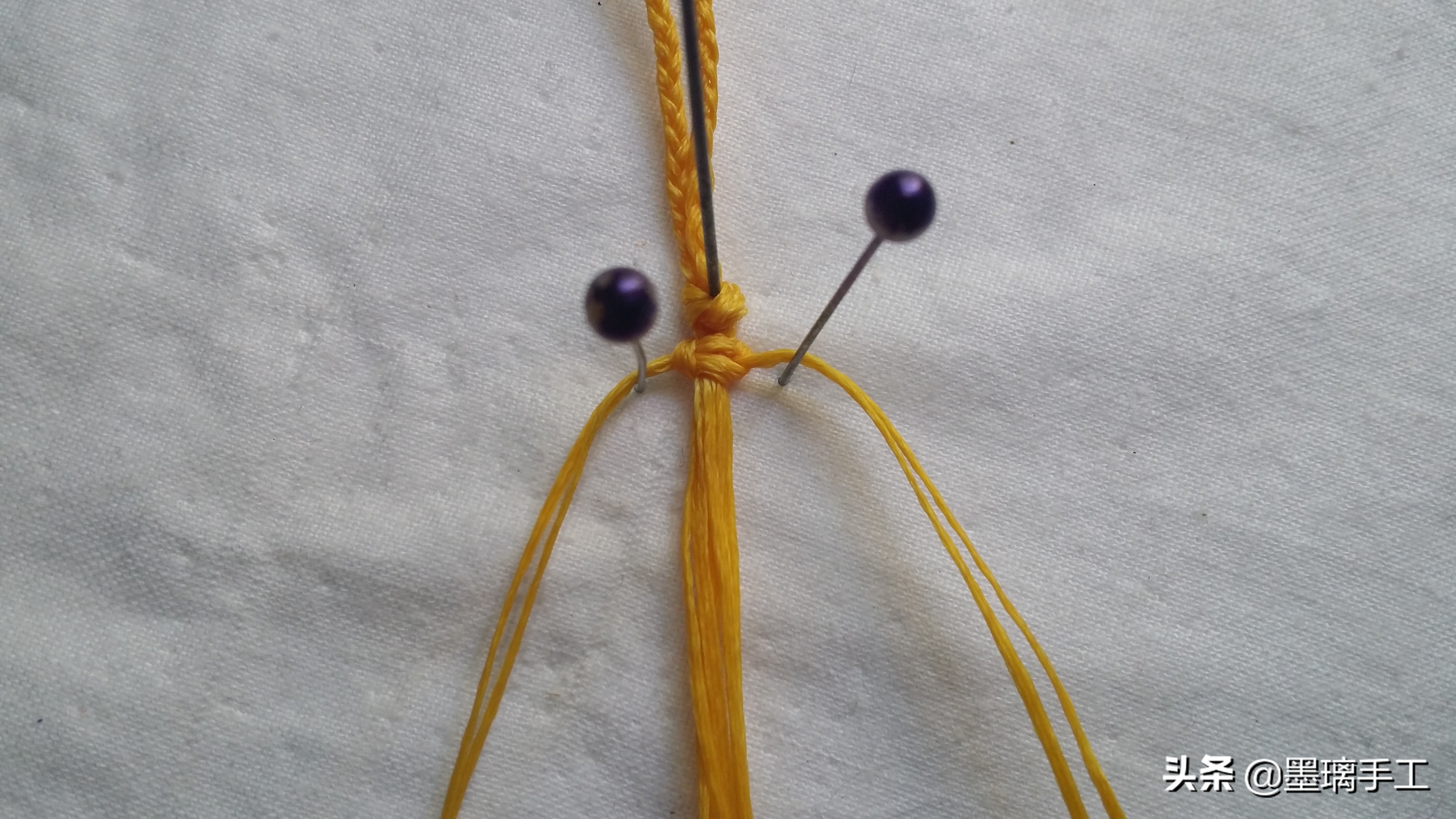 挂饰编绳教程大全,平安喜乐绳编车内挂饰教程