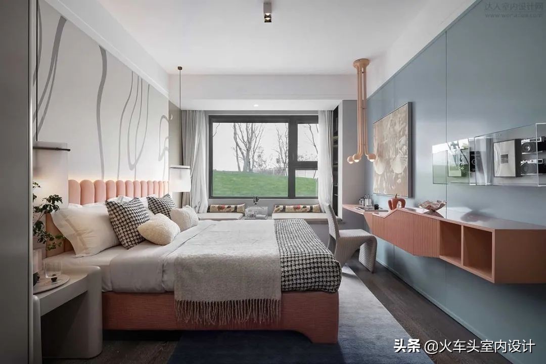 牧笛装饰全案设计,常州万科国宾道176大平层样板房