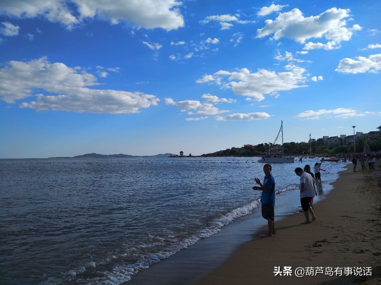 兴城海滨浴场风景,兴城海滨风景名胜区