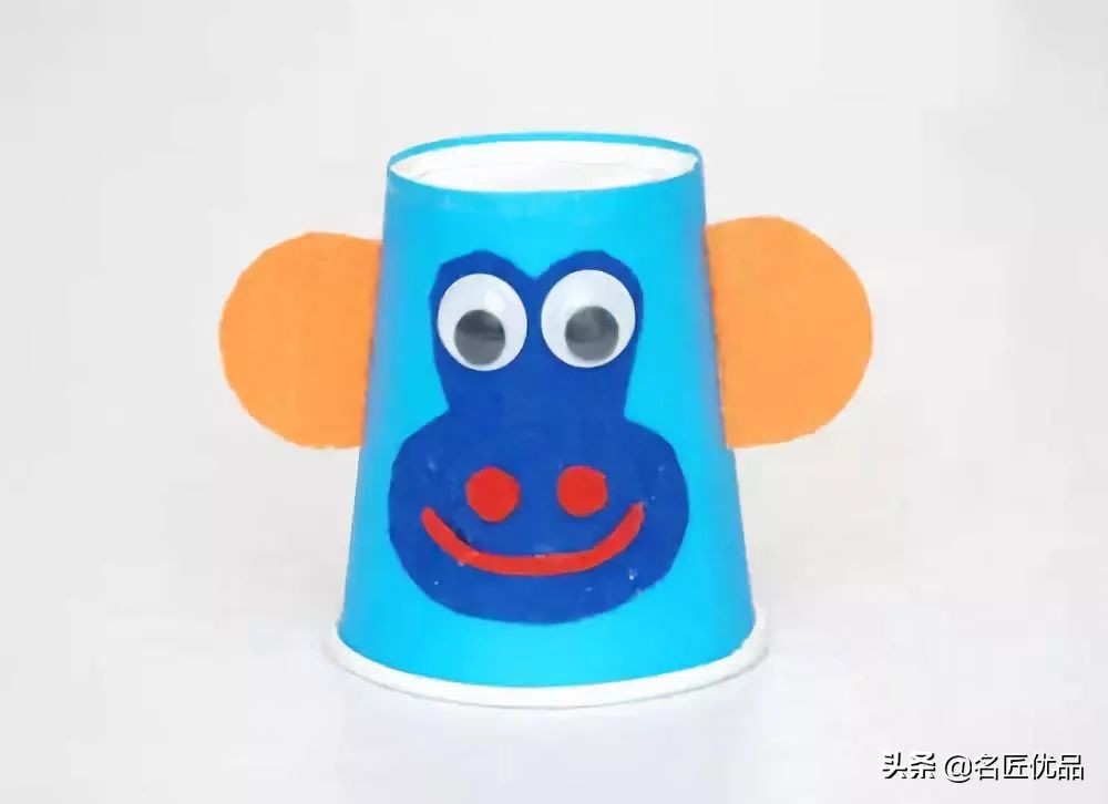 用两个纸杯手工制作纸杯娃娃,纸杯手工制作大全幼儿园手工