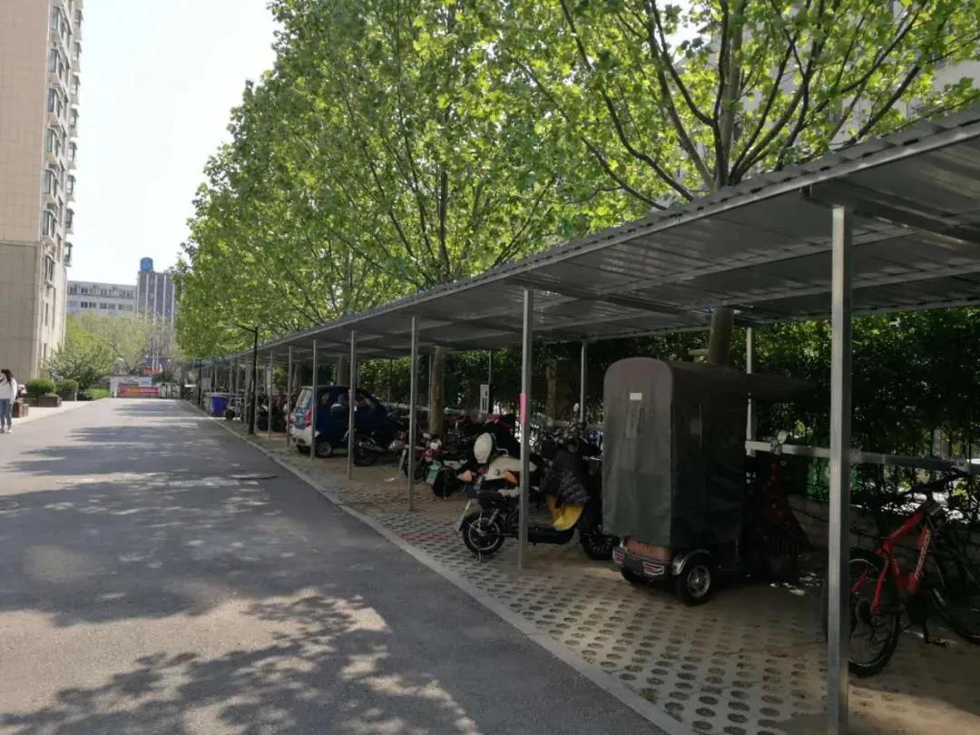 淄博市充电桩停车棚,淄博集中充电车棚
