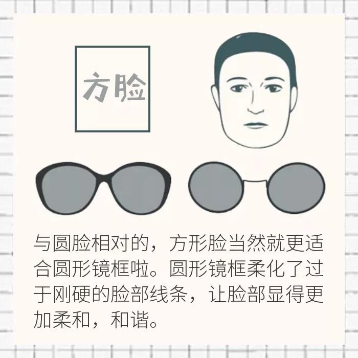 5种常见脸型如何挑选眼镜,脸型长适合戴什么镜框的眼镜