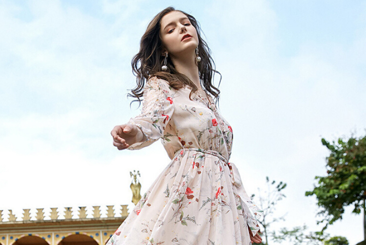 美翻天女装,甜美春天连衣裙