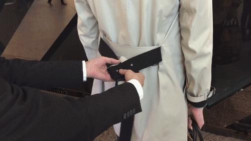 最简单腰带的系法图解教程,各种腰带的系法图解视频教程大全