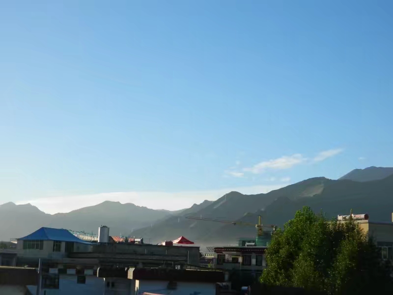 去拉萨的倒计时7天,在拉萨的晚上