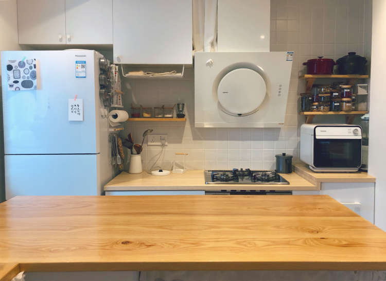 70平两室小户型，原木色的日式小清新，让家更温馨