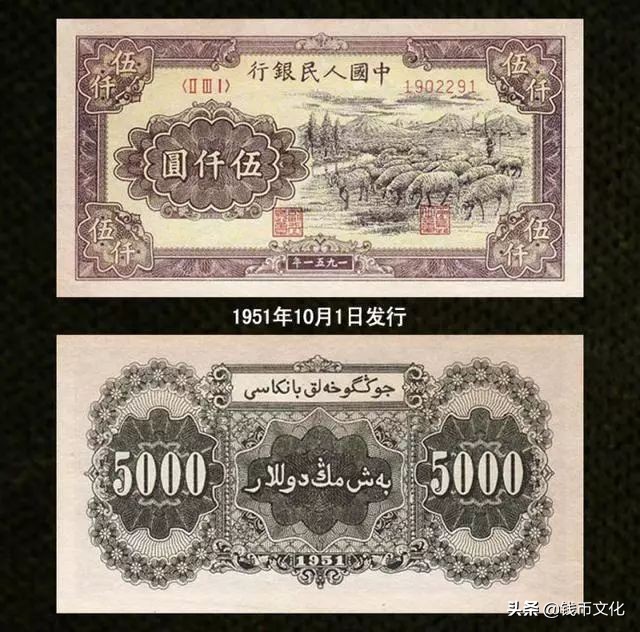 十大精美纸币图片大全,中国纸币图录书籍2023版