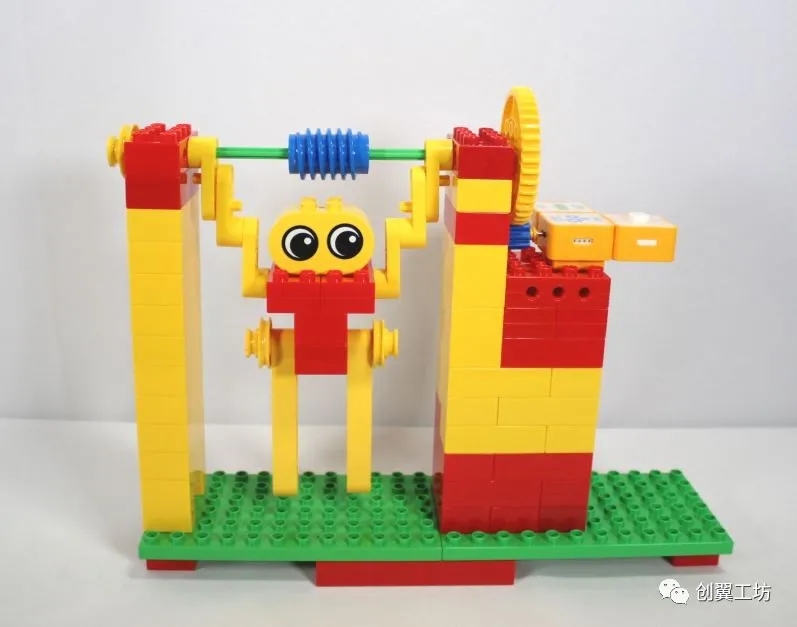 单杠运动员乐高搭建教案,乐高单杠运动员