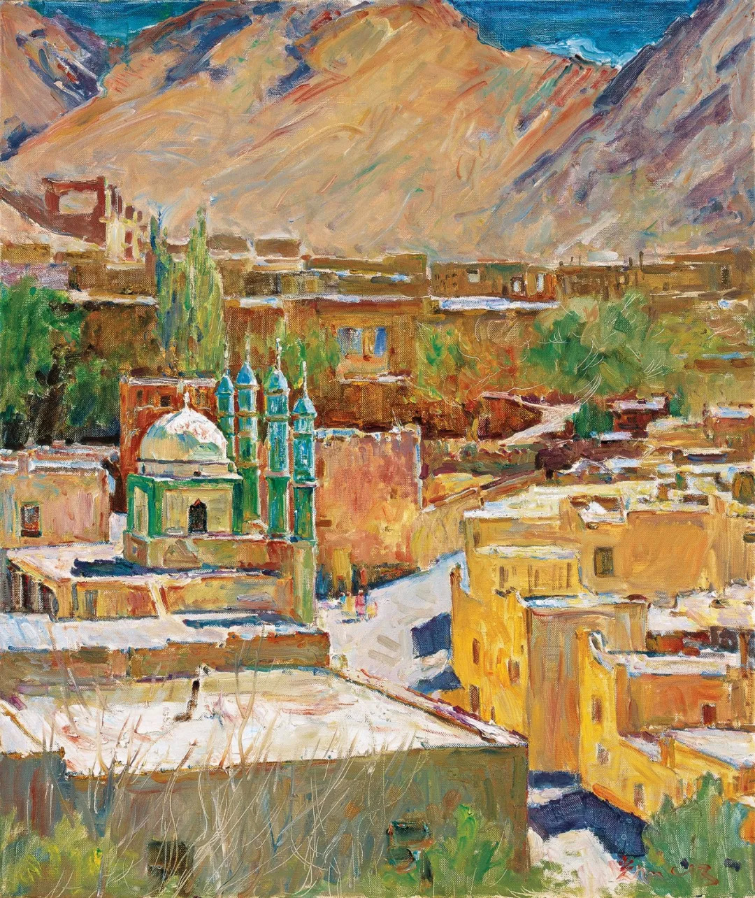 央美油画写生展,中国油画院油画写生