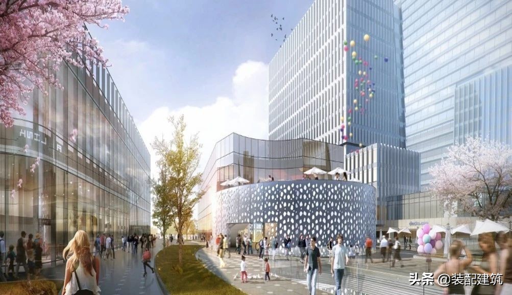 上海黄浦江边的标志性建筑,徐汇滨江西岸传媒港广告设计