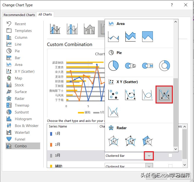 x轴间隔不一样制作excel折线图,怎么用公式在excel出折线图