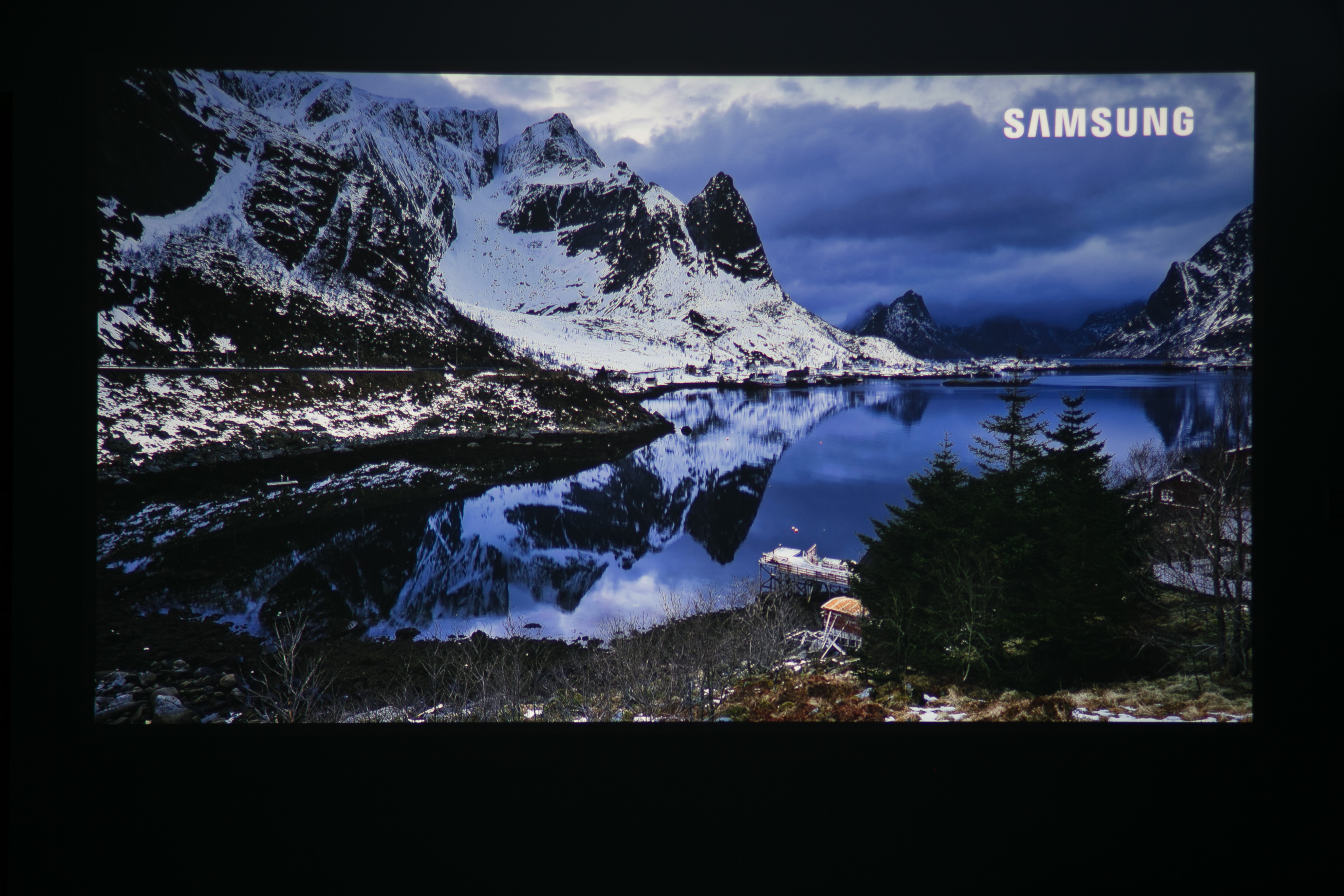 4k投影看1080p效果,全面屏对比