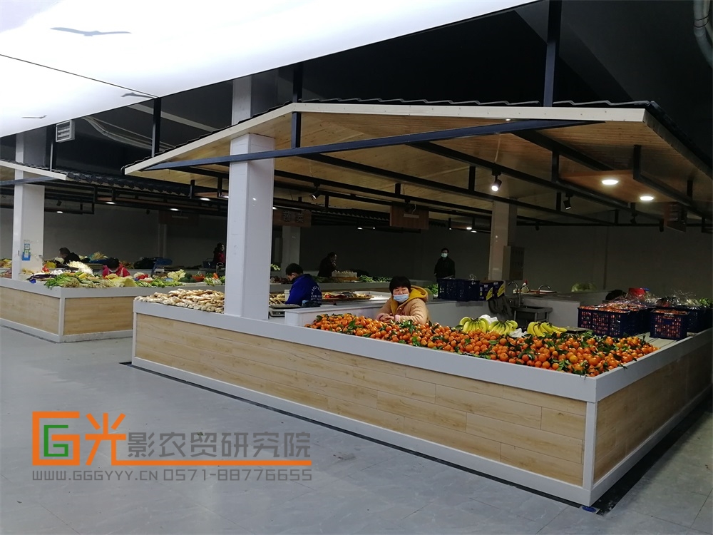 篆新农贸市场4条特色街,如何打造智慧农贸批发市场