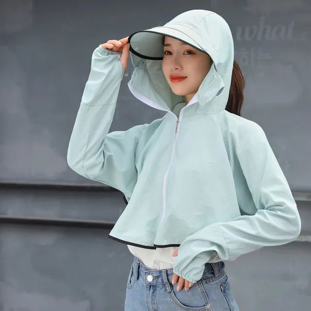 日本防晒衣遮脸防紫外线,日本防晒衣哪种颜色最防晒