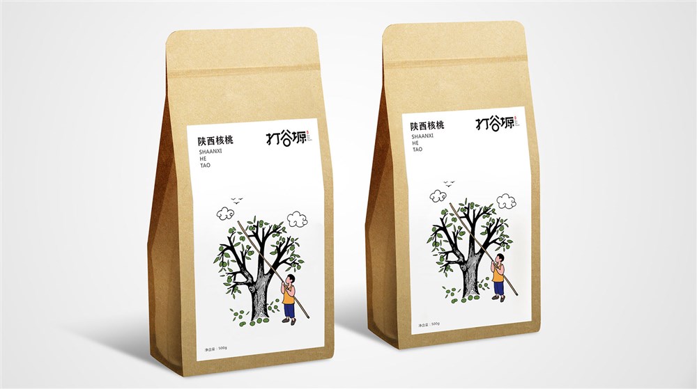 干果包装礼盒设计,智能干果包装设计