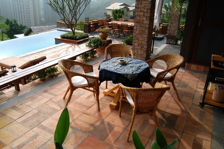 清远汤塘温泉民宿带私人泡池,清远温泉亲子主题别墅