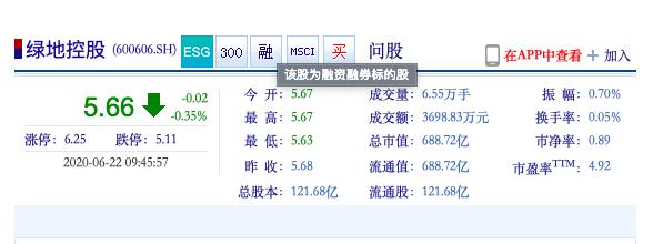 绿地控股业绩好为何超跌,绿地控股股票为什么跌