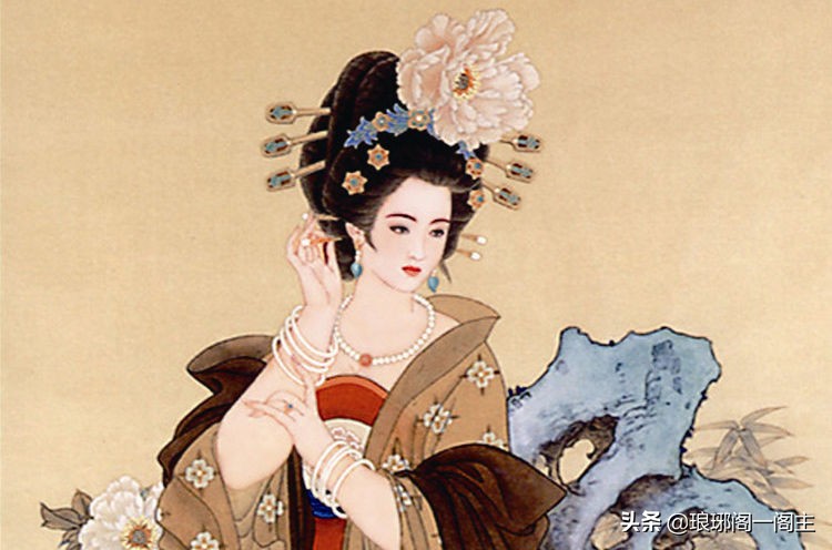 中国四大美女里的杨玉环,历史上的四大美女杨玉环
