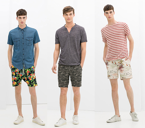 穿短裤阳光帅气男生,夏天男生短裤配什么鞋好看