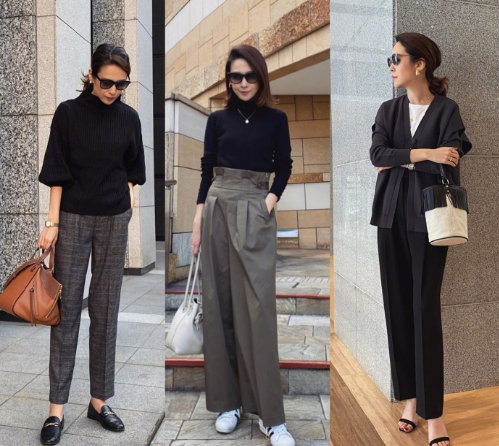 2019夏日本四十岁女人穿搭,中年女性夏天就应该这么穿