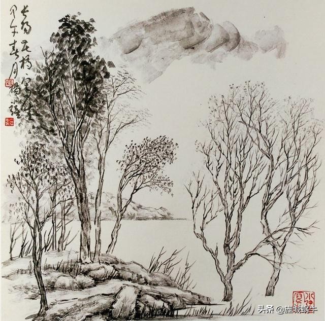 写生水墨画作品欣赏,水墨人物画写生作品欣赏