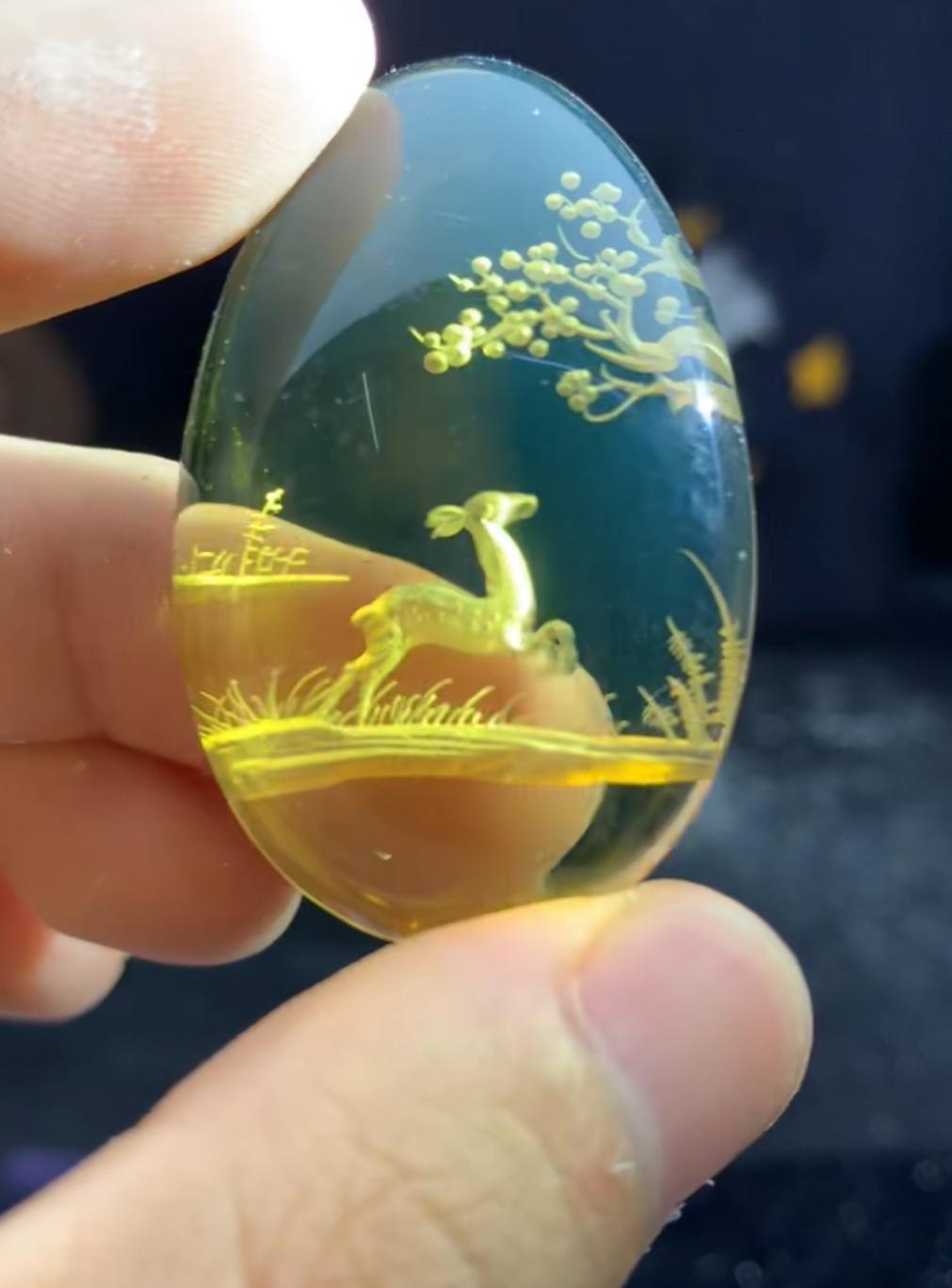 如何判断自己买的墨西哥蓝珀真伪,为什么蓝珀卖那么便宜