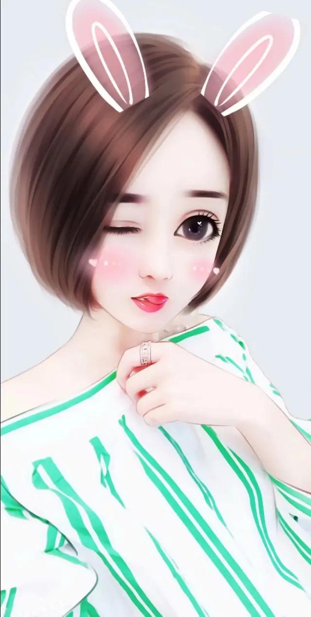 微信头像芭比公主,女孩子微信头像有个小孩