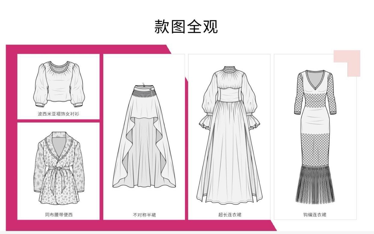 波西米亚风格服装设计图片,夏季女装波西米亚风