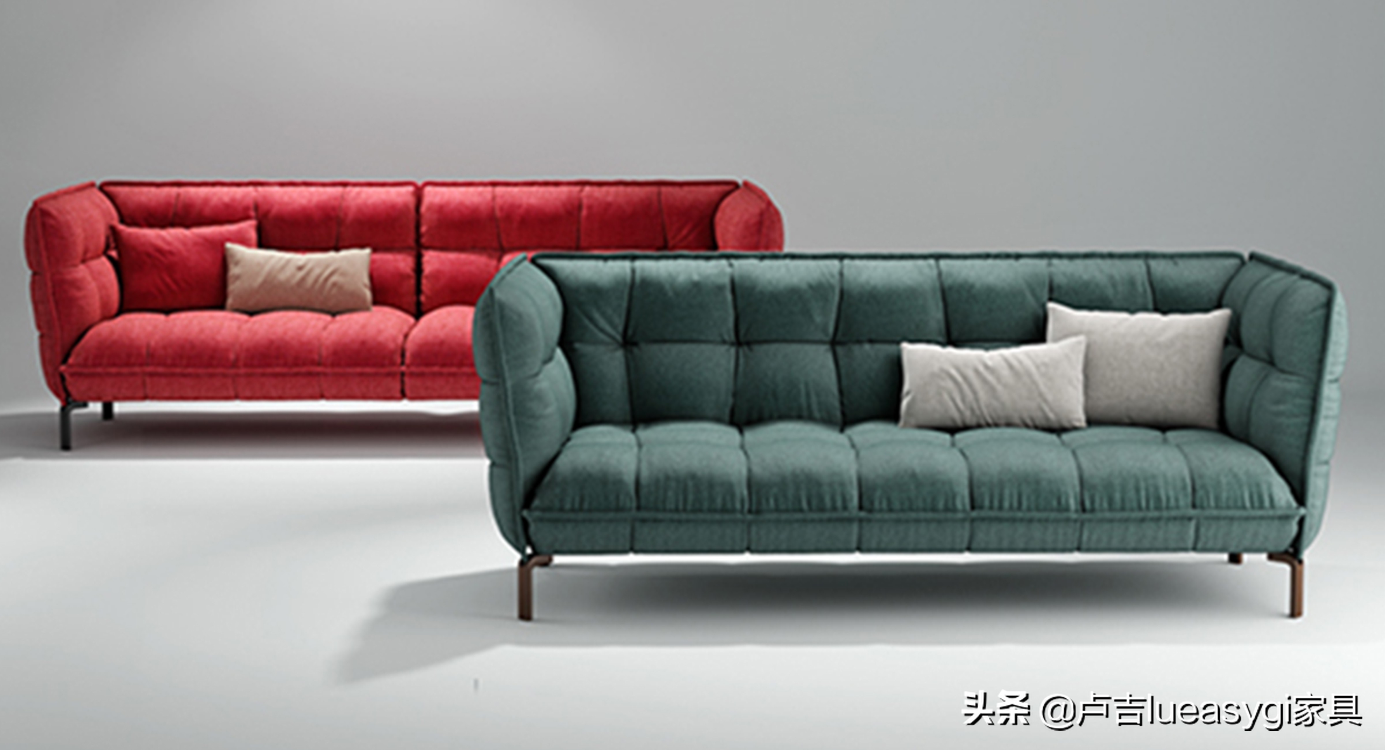 2021最火设计感轻奢沙发,高端意式极简风格沙发