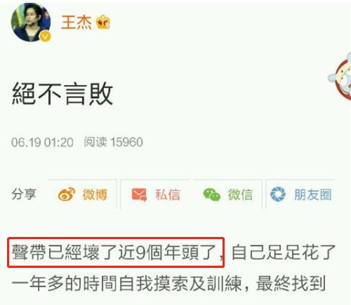 王杰被毒嗓子是真是假,王杰被毒哑之谜