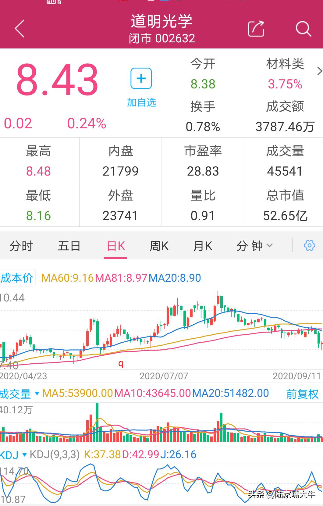 道明光学雪球深度分析,道明光学未来定位