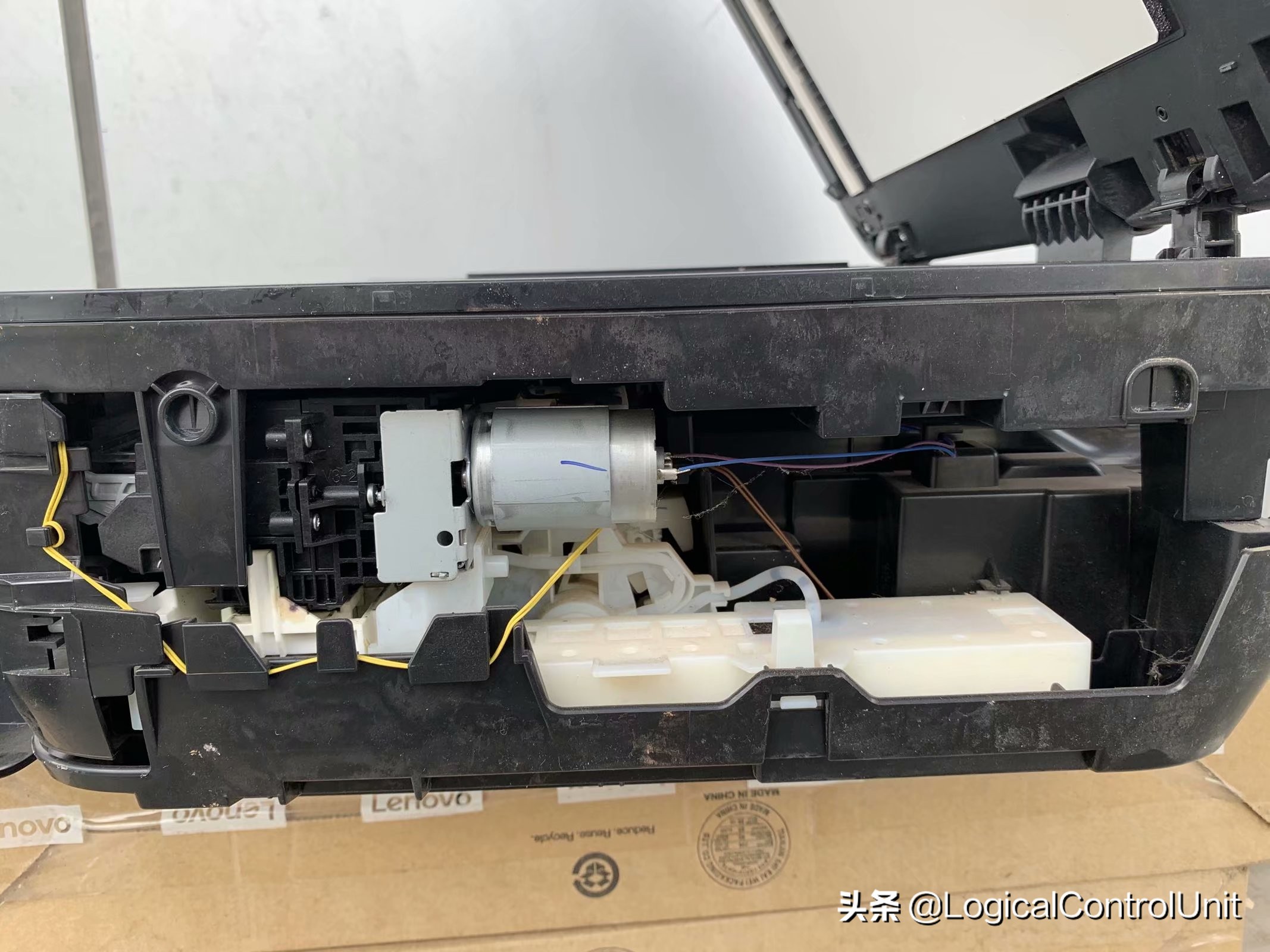 佳能彩色复印机拆机视频,佳能mx378打印机废墨仓拆卸