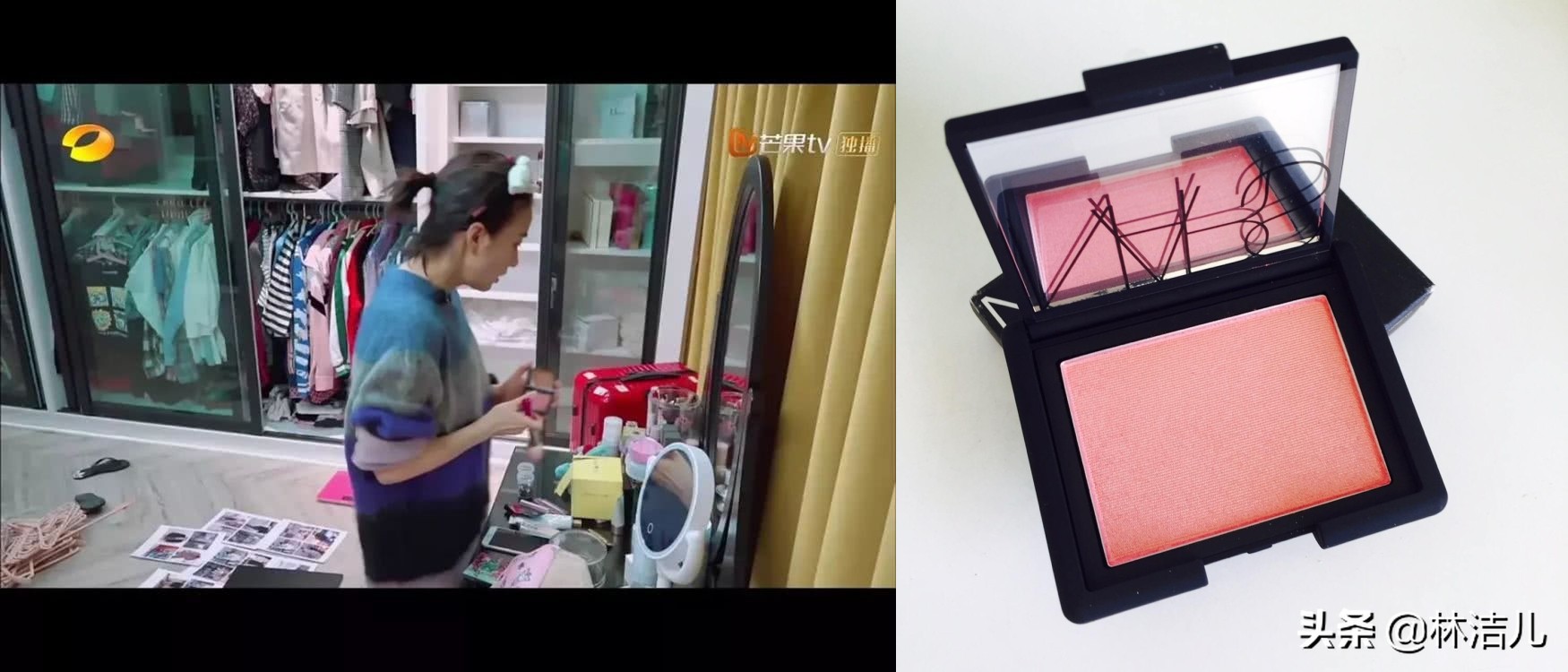 吴昕穿何炅送的毛衣,吴昕用的面霜