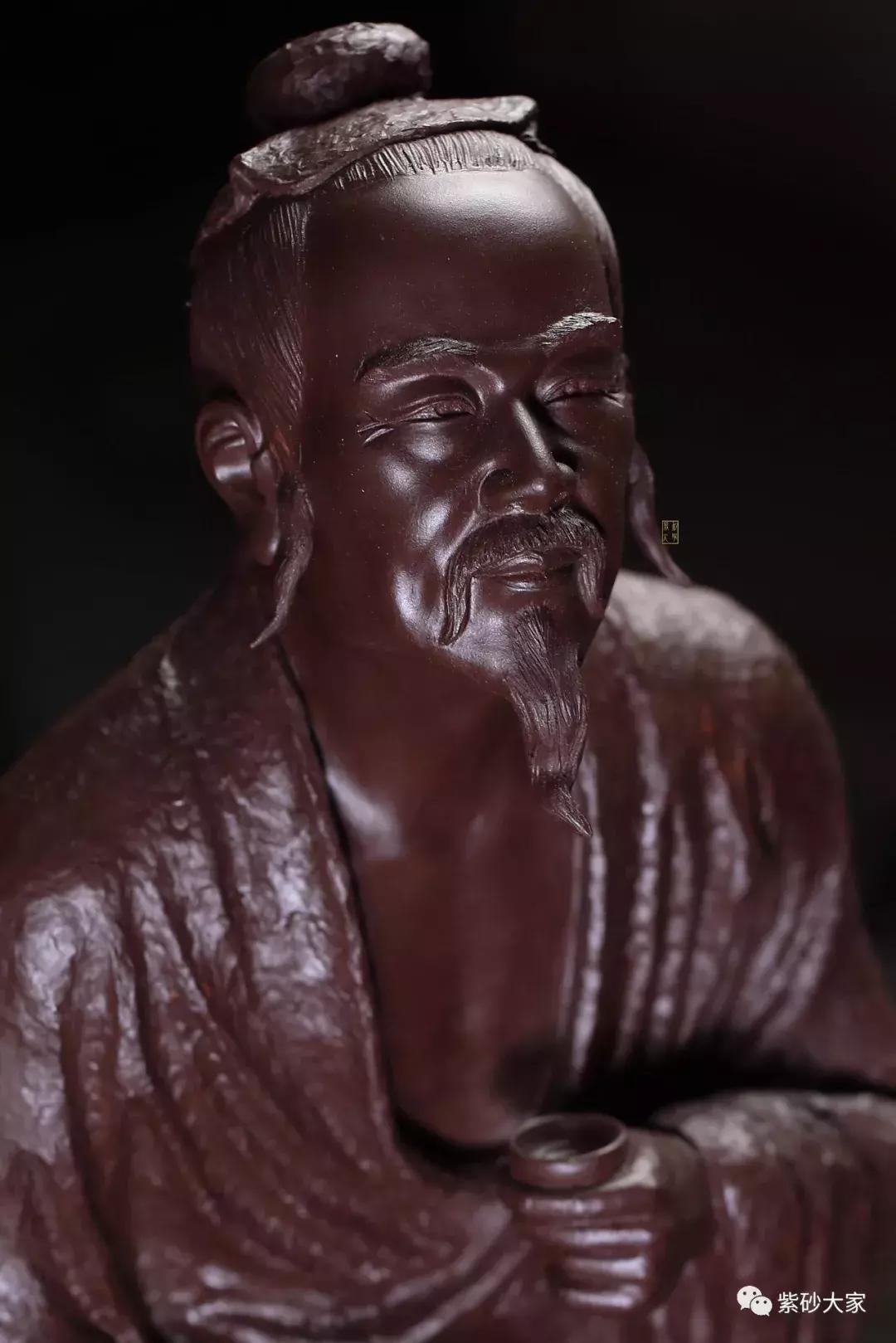 紫砂臻品——王志刚《茶圣•陆羽》第十四届制陶大赛一等奖作品