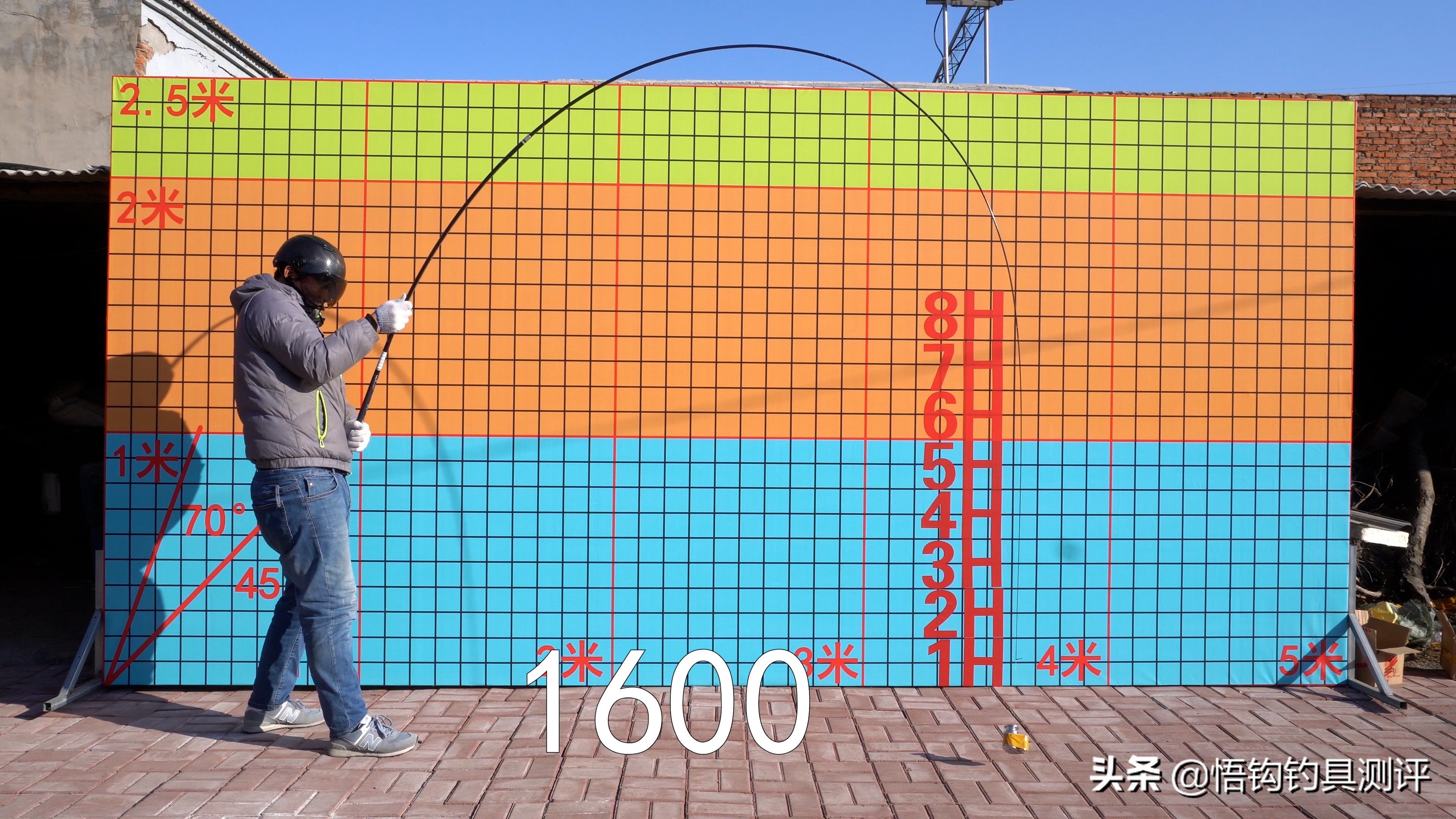 网销鱼竿店铺推荐,猛攻天斧5h鱼竿测试