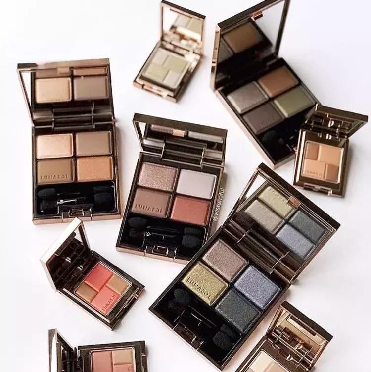 所有的网红眼影盘,明星平价眼影盘好看又好用
