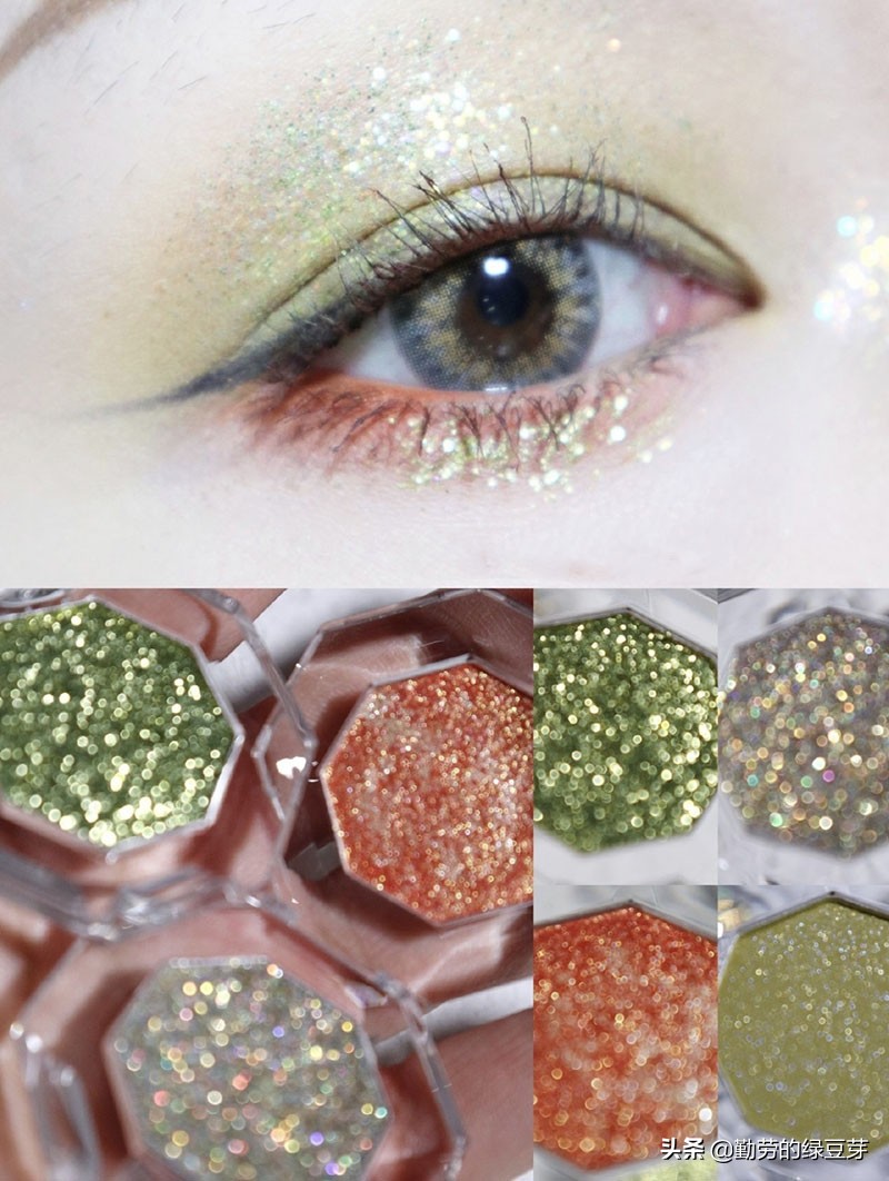 新中式妆容清冷感眼影推荐,眼影推荐平民彩妆女