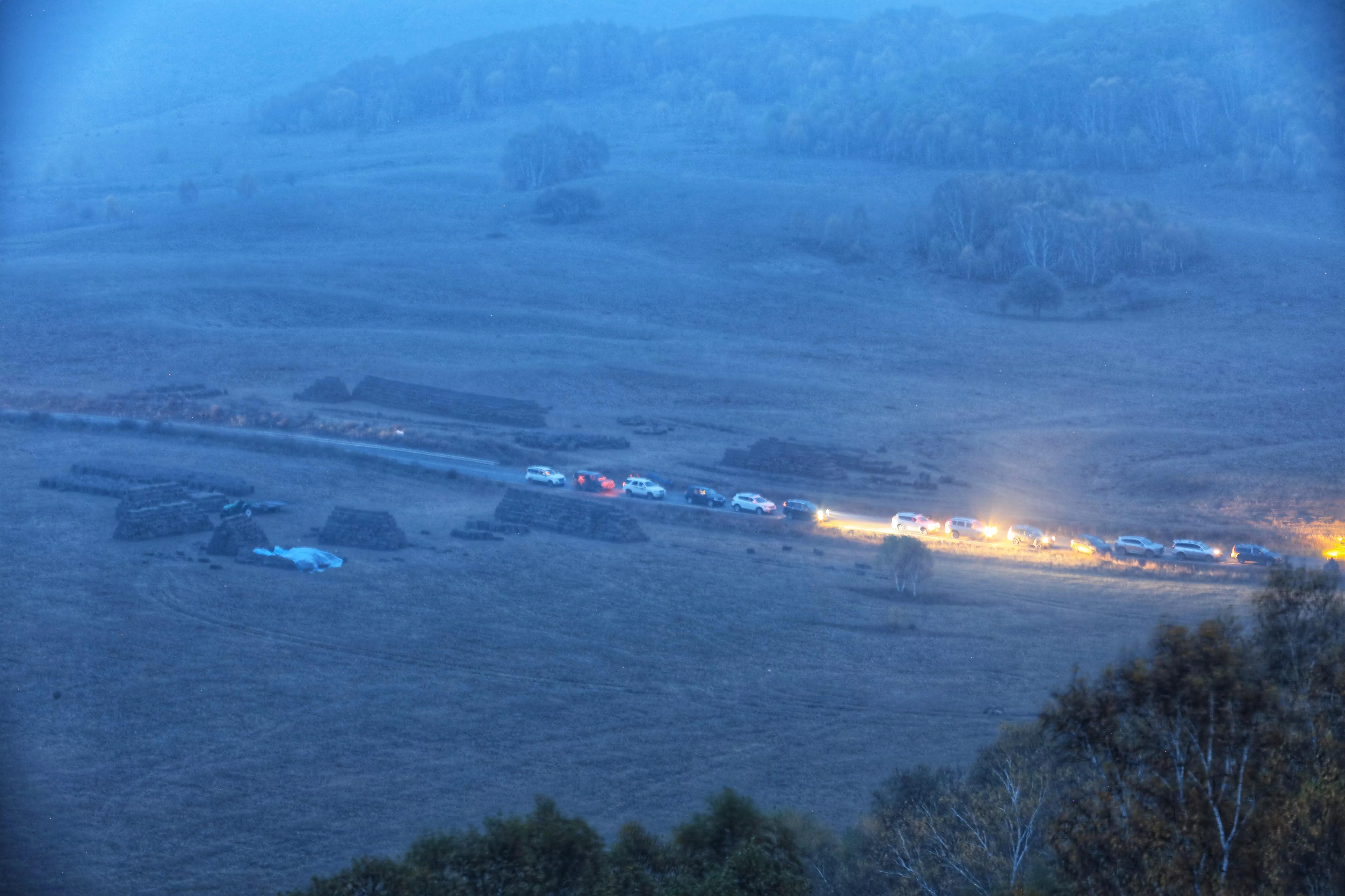 坝上秋色草原,坝上草原游记作文