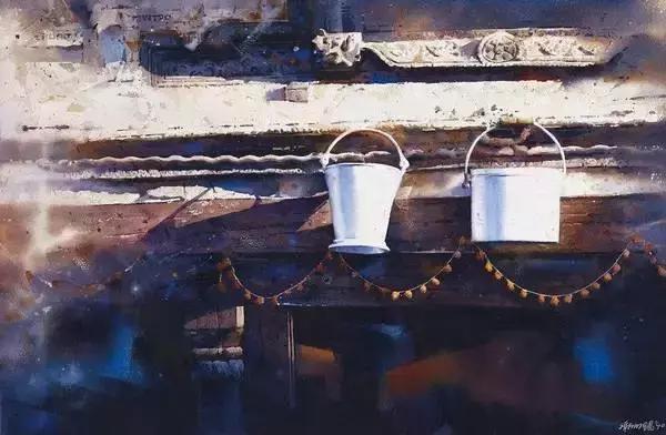 水彩大神之作,国外大师水彩值得一看