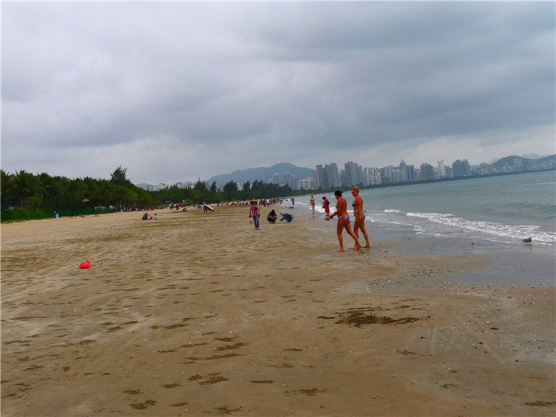 海南兰海美丽新海岸,海南8月风景