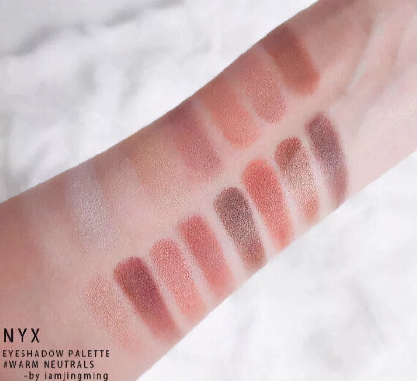 适合亚洲女性的眼影,橘朵眼影盘必买色号