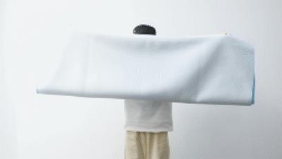 100%冰丝凉席柔软如床单,冰丝凉席一点不冰