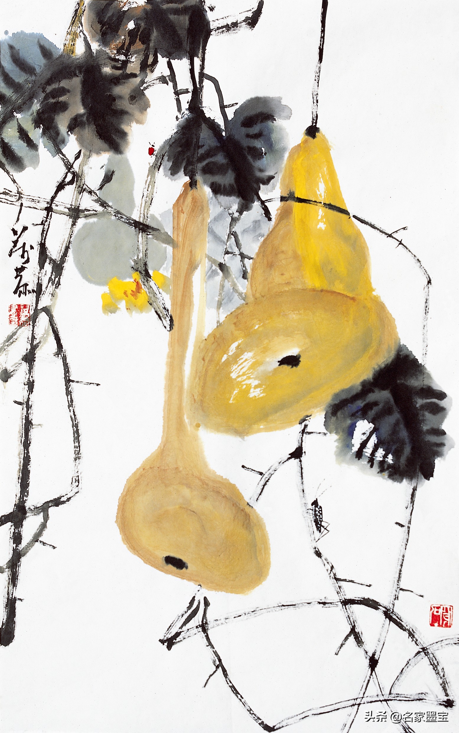 四川画家刘德扬写意花鸟作品欣赏,画家刘庚写意花鸟画作品欣赏图文