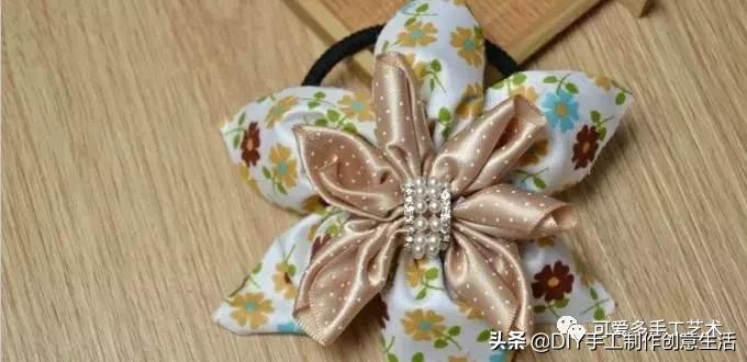 丝带做花带,做花带的教程
