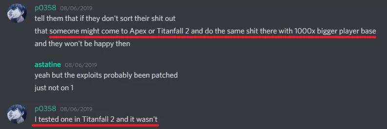 为《泰坦陨落》修复漏洞的正义黑客，一夜之间又成了大反派